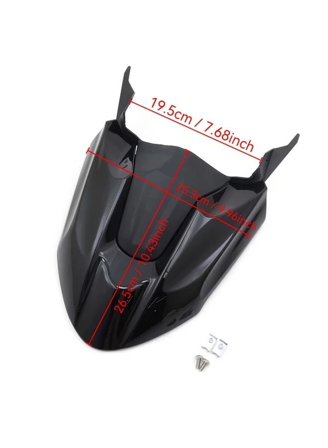 Tiger 800 XC XRT XRX 2013 2019 Front Fender Cover Bird Beak Extension Plate Black - Image 2